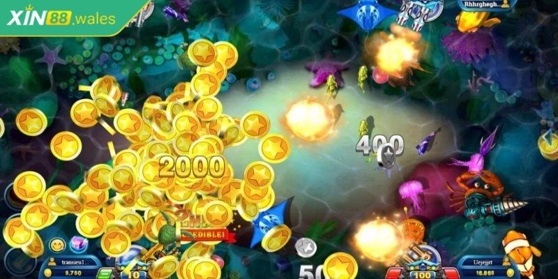 Nhị Gia Bắn Cá Xin88 - Tựa Game Hấp Dẫn Dành Cho Người Chơi 3 Lựa chọn sinh vật có tốc độ bơi chậm