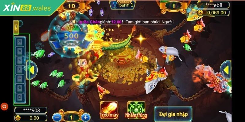 Tam Tiên Bắn Cá Xin88 – Trò Chơi Bắn Cá Được Yêu Thích Nhất 2 Phân loại các phòng chơi trong Tam tiên bắn cá Xin88