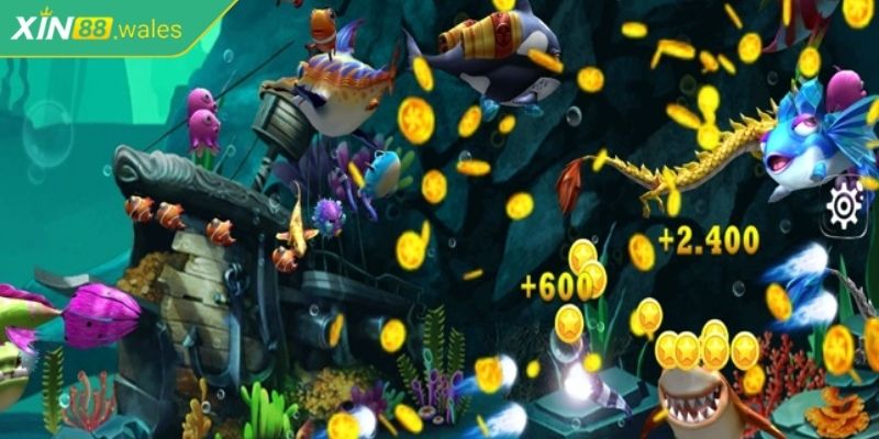 Thợ Săn Rồng Xin88 - Game Bắn Cá Đỉnh Cao Đáng Trải Nghiệm 3 Tập trung vào sinh vật có điểm cao